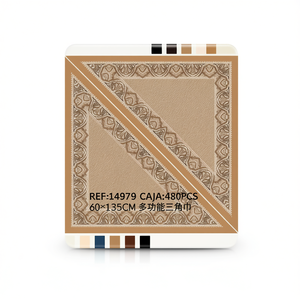 Sciarpa Triangolare Multifunzionale 60x135cm FULARES Sciarpe Lavorate a Maglia - Product Image 2