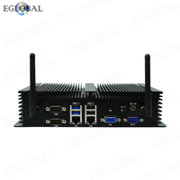Mini PC Industrial Integrado Sin Ventilador de Escritorio, 11.ª Generación I7 1165G7, 6COM, GPIO, Pantalla HD VGA, Win10/11, Linux, Mini PC para Máquinas Expendedoras
