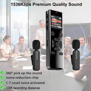 8GB cầm tay ổ đĩa <span class=keywords><strong>flash</strong></span> kỹ thuật số ghi âm giọng nói với Micro không dây & Máy nghe nhạc <span class=keywords><strong>MP3</strong></span> dài khoảng cách Dictaphone cho trẻ em - Product Image 3