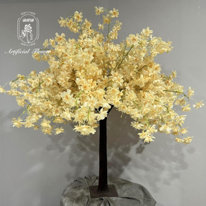 ต้นเชอร์รี่เทียมต้นไม้ดอกพีชต้นไม้ดอกซากุระทำจากพลาสติก - Product Image 4