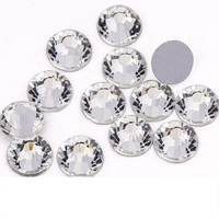 Mlojc — strass en cristal, vente en gros, à dos plat, pour bijoux, accessoires de décoration