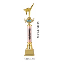 Trophée de compétition de Taekwondo Honor, souvenir, trophée personnalisé avec logo, trophées de récompense