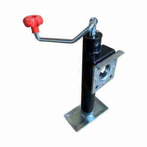 Bộ phận hạ cánh Jack phía sau Trailer ổn định jack đứng thủy lực 10inch Jockey bánh xe trailer Jack Coupler Trailer jack cắm - Product Image 6