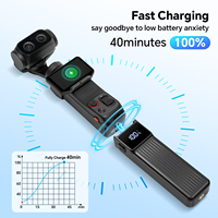 Poignée de transport portable avec batterie intégrée pour Insta360 Luna Ultra Type-C 5000mAh, charge rapide, indicateur LED, personnalisable OEM
