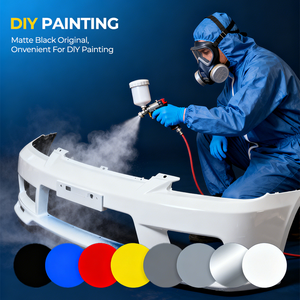 Nouveau <span class=keywords><strong>pare</strong></span>-chocs <span class=keywords><strong>avant</strong></span> Changan Eado ABS <span class=keywords><strong>peinture</strong></span> noire, ajustement universel, pièce de voiture, comprend des vis, garantie 1 an - Product Image 6