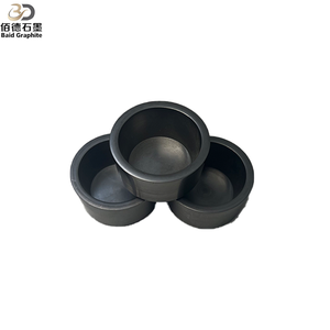 Tùy chỉnh chất lượng cao đẳng tĩnh cao tinh khiết <span class=keywords><strong>Graphite</strong></span> nồi nấu kim loại cho nóng chảy vàng bạc kim loại - Product Image 3