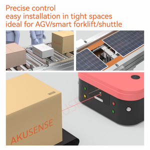 ELT-M2BN toof vuông cảm biến quang điện 0.05-2m phạm vi độ chính xác cao laser cảm biến quang học cho AGV thông minh xe nâng xe đưa đón - Product Image 6