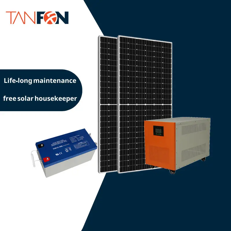Система солнечных панелей для домашних систем солнечной энергии 5 кВт гибридная система солнечной энергии