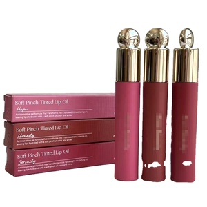 Rar* Soft Pinch - Cosmético de Belleza - Rubor Líquido para Maquillaje - Brillo Labial Rojo Selena Gomez - Iluminador de Tacto Sedoso Ligero - Aceite Labial con Color - Product Image 3