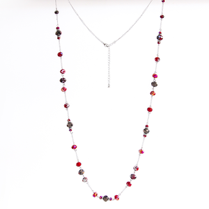 V & <span class=keywords><strong>R</strong></span> de joyería de las mujeres idiota múltiples facetas con cuentas suéter largo collar de diamantes de imitación de cristal - Product Image 1