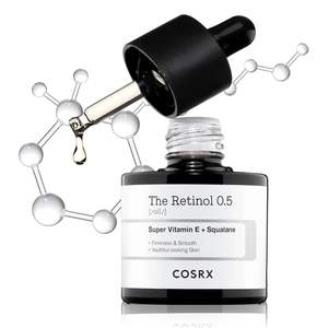 Siero COSRX con Trattamento al Retinolo 0,5% per il Viso, Riduce Rughe e Linee Sottili, Cura Delicata della Pelle Giorno e Notte, Cosmetica Coreana - Product Image 1