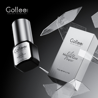Gollee percent-botella de pegamento para pestañas, pegamento para extensiones de pestañas, resistente al aceite, 0,5 segundos