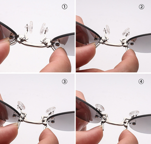 Lunettes de Soleil Rondes Sans Monture Homme, Style Matrix Morpheus, Pince-Nez Classique Mini, Marque de Designer, Protection UV400 - Product Image 6