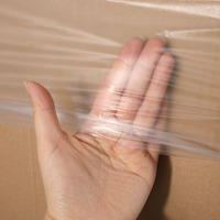 Sacs en polyéthylène HDPE transparents à soufflets latéraux, recyclables, emballage thermoscellable