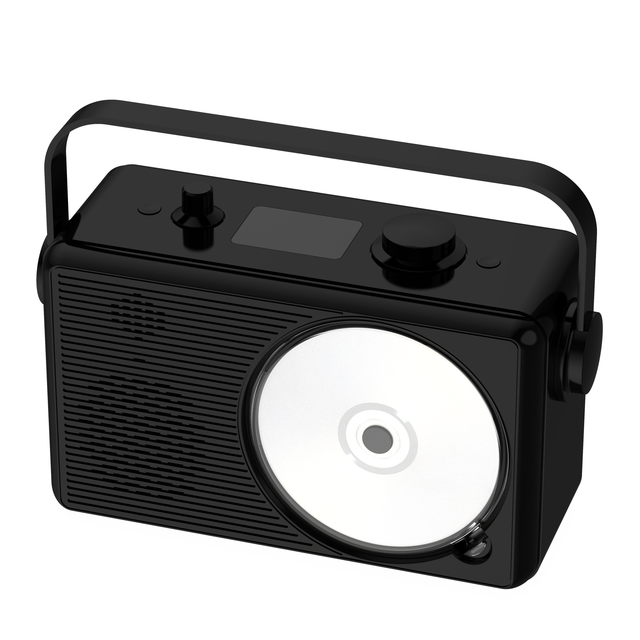 2000mAh Rechargeable Portable CD MP3 Music Player with HiFi Speaker for DVD & VCD