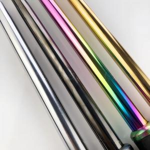 Bâton pliable robuste en acier inoxydable avec poignée en caoutchouc, adapté à une utilisation industrielle ou en extérieur, bâton de randonnée - Product Image 4
