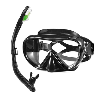 Ensemble de <span class=keywords><strong>masque</strong></span> de plongée en verre trempé, tuba <span class=keywords><strong>sous</strong></span>-marin, tube respiratoire <span class=keywords><strong>pour</strong></span> la plongée, équipement de plongée professionnel - Product Image 1