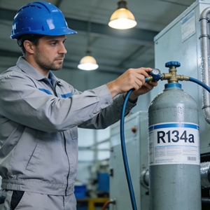 Tuyau de <span class=keywords><strong>recharge</strong></span> universel en acier inoxydable pour climatisation automobile, <span class=keywords><strong>gaz</strong></span> réfrigérant R134a, R12, R22, avec valve ouverte - Product Image 6