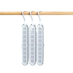 Multifunctional Nine Hole Clothes <b>Hanger</b> With Rotating Design For Closet Organization And Storage - Product Image 3