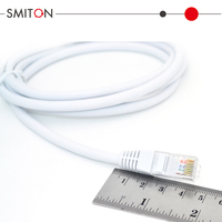 Parche de Cable de Red Ethernet RJ45 UTP Cat5e Opciones de Cobre de PVC 0,25 m 0,5 M 1m 2m 3M 5M 6m 10M 20M 30m 40m 100M