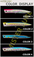MISTER LURE Usine Personnalisée 60g 190mm Artificielle Pêche À La Traîne Leurre Top Eau De Pêche Poppers