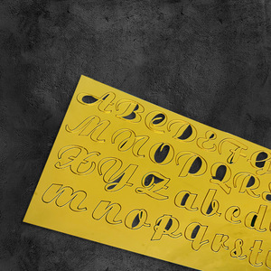 Honey And Sweetness Gold Acrylic Letter Number Mold <b>Cake</b> <b>Decorating</b> <b>Supplies</b> Birthday Party Princess Prince Constellation - Product Image 3