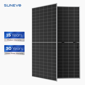 Panel Solar Bifacial Tipo N Sunevo de 600W 610W 620W, Módulos <span class=keywords><strong>Solares</strong></span> Monocristalinos, <span class=keywords><strong>Comprar</strong></span> en Línea - Product Image 2
