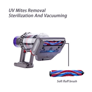 Brosse anti-acariens électrique UV amovible pour aspirateurs <span class=keywords><strong>sans</strong></span> fil <span class=keywords><strong>Dyson</strong></span> V7 V8 V10 V11, pièces et accessoires de tête de brosse à rouleaux - Product Image 4