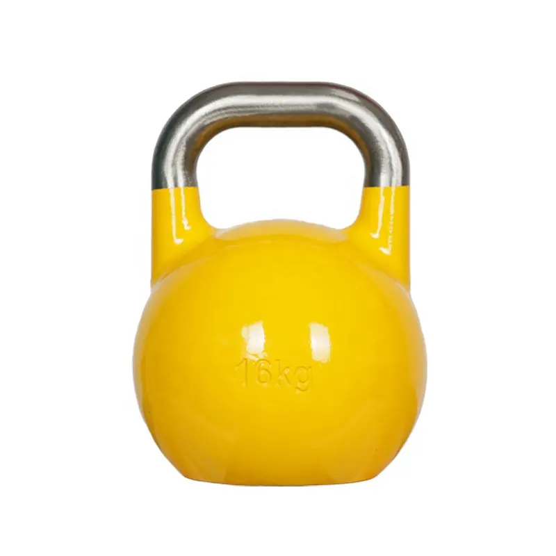 High Quality Hot Steel Multi Color Fitness Equipment Training Gym Home Custom Logo Sports Competition Kettlebell