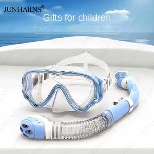 <span class=keywords><strong>Masque</strong></span> de plongée anti-buée portable HD Lunettes de plongée étanches pour enfants Compatible parent-enfant - Product Image 2