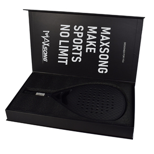 Papel de cartón rígido de alta calidad, raqueta de paddel magnética, Cajas de Regalo personalizadas, embalaje con <span class=keywords><strong>bandeja</strong></span> de espuma EPE para caja de raqueta de padel - Product Image 1