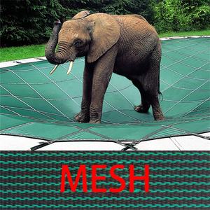 Coperture Rettangolari <span class=keywords><strong>per</strong></span> <span class=keywords><strong>Piscina</strong></span> 18*36 ft, Tenda di Sicurezza <span class=keywords><strong>per</strong></span> <span class=keywords><strong>Piscina</strong></span> in Materiale PP Anti-Sole e Anti-Piante Acquatiche - Product Image 2