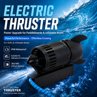 Propulseur électrique étanche IP68 36V 48V pour SUP, bateau gonflable, kayak, planche à pagaie, booster pour sports nautiques