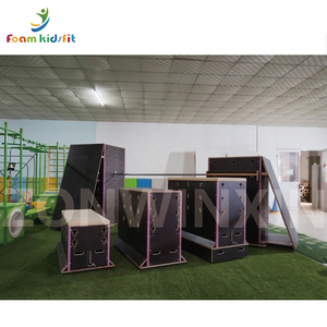 ZONWINXIN High Quality Parkour <strong>Equipment</strong> Advanced Freestyle <strong>Gymnastics</strong> Parkour Set <strong>for</strong> <strong>Kids</strong> Cube Set - Advanced Set - Product Image 4