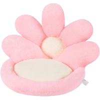Coussin de chaise de jeu pour enfants et adultes, usage domestique ou bureau, rembourrage doux en coton PP, forme fleur, 50x50cm, écologique, amovible