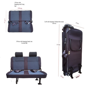 Personnalisation du siège passager Guide DOS Siège de saut Modification universelle <span class=keywords><strong>Ambulance</strong></span> RV Véhicule de <span class=keywords><strong>camping</strong></span> MPV Siège suspendu latéral - Product Image 3