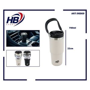 750ml Stainless Steel <b>Car</b> <b>Mug</b> 21.5*9.5*6.5CM Tumbler - Product Image 3
