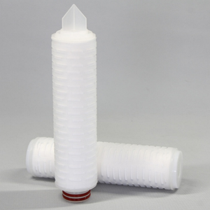 Elemento de filtro plegado de PTFE prehumedecido 0,36 m2 Elemento de filtro de politetrafluoroetileno hidrofílico - Product Image 4