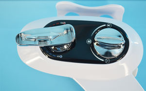 Haoehhl 2025เครื่องพ่นสารเคมีสองหัวฉีดแบบยืดหดได้พลาสติกเอบีเอสโทรศัพท์น้ำเย็นสำหรับโรงแรมห้องน้ำ - Product Image 5