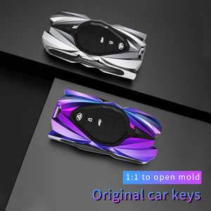 Funda para Llaves de Coche con Logotipo Personalizado de Aleación de Zinc para Maxus G50 Plus LDV D60 G10 G20 RV V80 V90 T60 T70 <span class=keywords><strong>EUNIQ5</strong></span> - Product Image 3