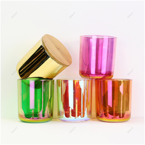 Détails du logo personnalisé Petits récipients <span class=keywords><strong>en</strong></span> bocal <span class=keywords><strong>en</strong></span> <span class=keywords><strong>verre</strong></span> pour bougie Pots à bougie galvanisés à fond rond chaud <span class=keywords><strong>de</strong></span> luxe <span class=keywords><strong>avec</strong></span> couvercles pour déco - Product Image 3