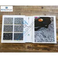 Nouvel arrivage : Présentoir mural Boya Display BOO054 haute capacité, hauteur réglable pour carreaux de pierre et échantillons de carrelage, personnalisable en couleur
