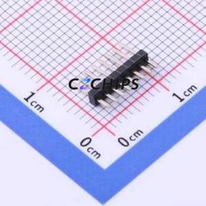 KH-1.27PH180-1X8P-L7.2 Pin Header Through hole Component (THT),P=1.27mm Connector 1x8P 1.27mm Pin Header Through Hole - Product Image 2