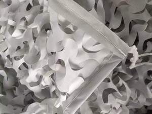<span class=keywords><strong>Filet</strong></span> de camouflage <span class=keywords><strong>blanc</strong></span> léger et respirant pour l'ombrage extérieur - Product Image 1