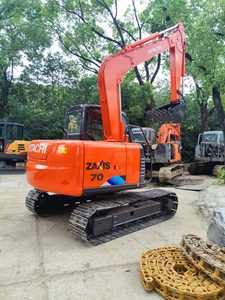 Cheap Hitachi ZX70 Mini Crawler Excavator 7 Ton Mini Tracked Digger ZX70 - Product Image 3