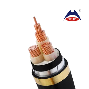 0.6/1kV 8.7/10KV Mỏ Than sử dụng Cross-linked polyethylene cách điện băng thép bọc thép polyvinyl clorua vỏ cáp điện - Product Image 1