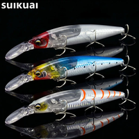 Leurre Bionique Longue Portée Crankbait Minnow Scintillant Laser-Auréole Coulant Appât Artificiel Dur Hameçons 16 cm 28 g Pêche en Eau Douce