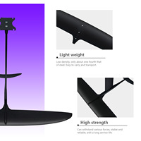 GY 1350 Hydrofoil en carbone pour Wing Foil, SUP, Surf, Pumping, Kit complet de foil, Planche de foil, Sports nautiques, Débutants, Wingfoil, Kitesurf