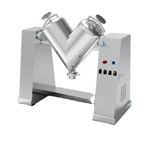 V Mixer 304 Aço Inoxidável Fita Misturador Liquidificador Sabão Pó Máquina Mistura Fita Liquidificador