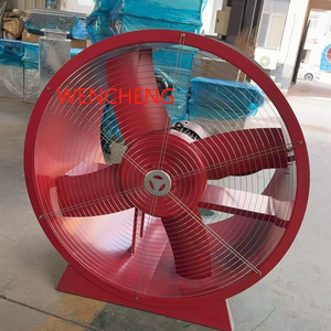 Ventilador axial a prueba de llamas <span class=keywords><strong>ATEX</strong></span> Ventilador axial de ventilación de 16 pulgadas con conducto de aire flexible Ventilador de flujo axial industrial - Product Image 1